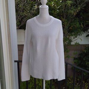 Anthropologie Michael Stars Sweater Women's Size Small White Knit NEW
